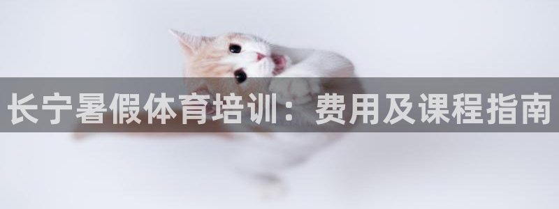 极悦平台布7O777：长宁暑假体育培训：费用及课程指南