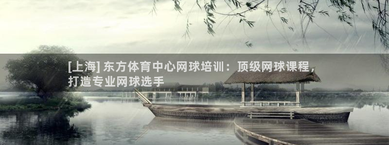 极悦平台使用教程图解：[上海] 东方体育中心网球培训