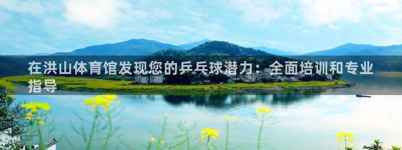 极悦娱乐代理人是谁呀：在洪山体育馆发现您的乒乓球潜力