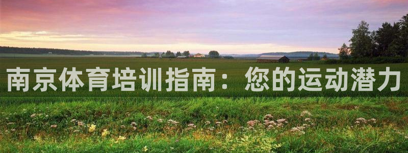极悦平台网址AGHF8点C0M：南京体育培训指南：您