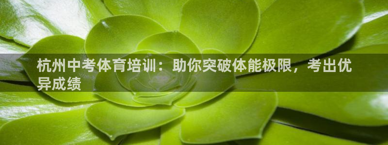 极悦娱乐代理怎么样：杭州中考体育培训：助你突破体能极
